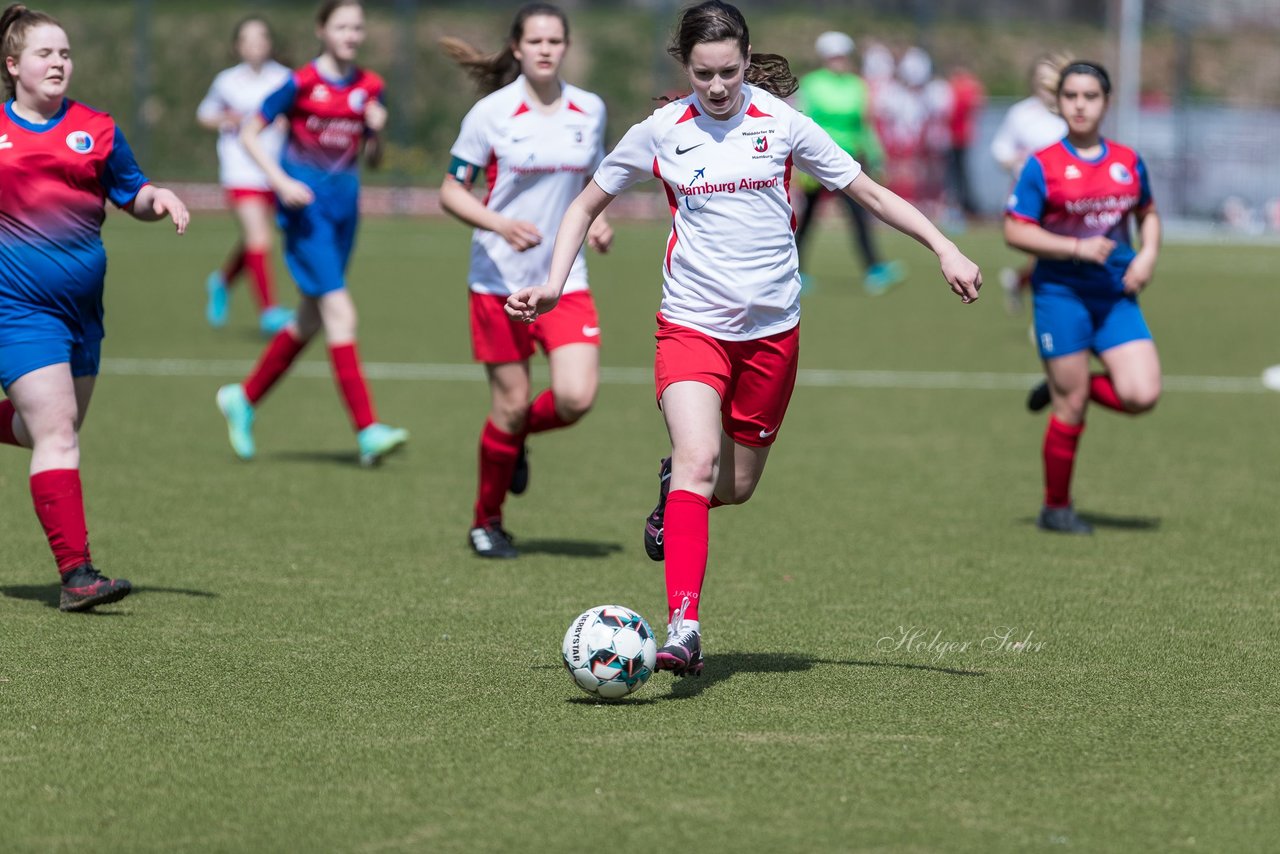 Bild 82 - wCJ Walddoerfer 2 - VfL Pinneberg 2 : Ergebnis: 7:0